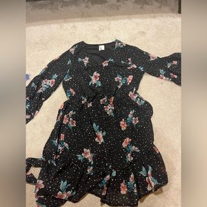 Short floral dress